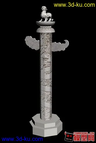 华表模型的图片