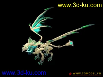 3D打印模型魔龙菲米斯的图片