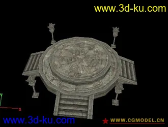 3D打印模型诛仙祭台的图片