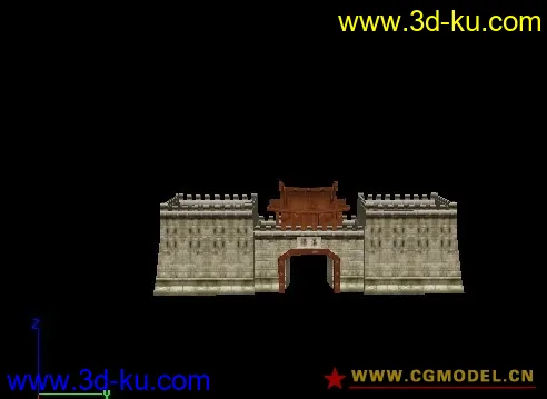 洛阳城门模型的图片1