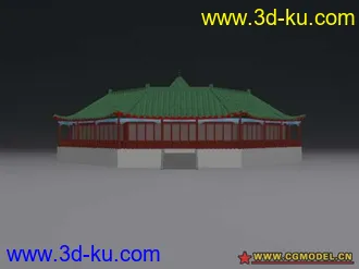 3D打印模型罗汉堂的图片