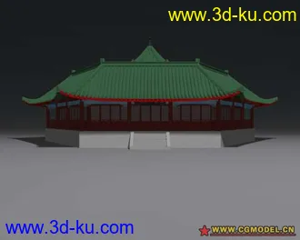 3D打印模型罗汉堂的图片