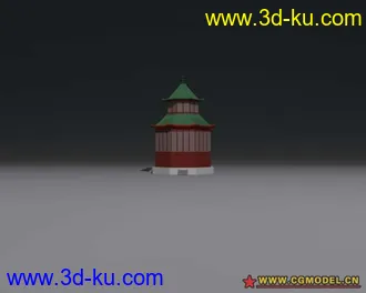 3D打印模型罗汉堂的图片