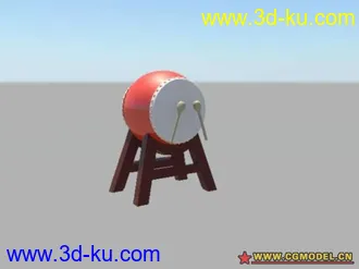 3D打印模型鼓的图片