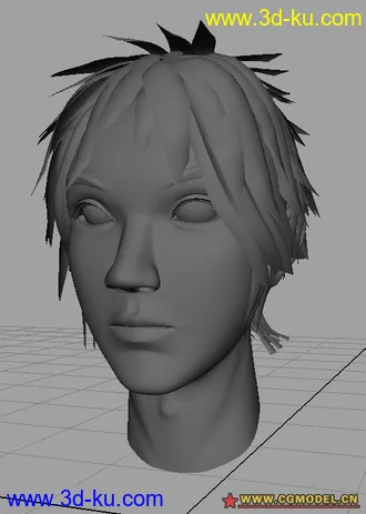 3D打印模型少年的图片