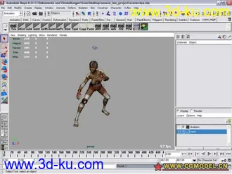 3D打印模型Female Warrior的图片