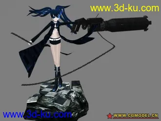 3D打印模型黑岩MM的图片