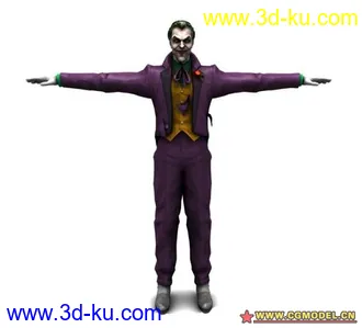 3D打印模型Joker_the Batman's enemy的图片