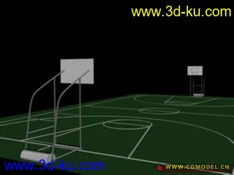 3D打印模型篮球场的图片