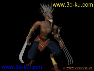 3D打印模型鸟人的图片