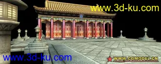 3D打印模型在学校时的建筑的图片