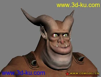 3D打印模型魔王，已绑定，带贴图，杰克逊舞蹈动作，精细的哦~~·的图片