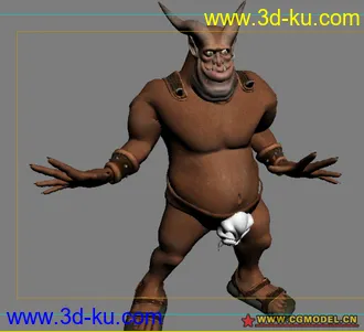 3D打印模型魔王，已绑定，带贴图，杰克逊舞蹈动作，精细的哦~~·的图片