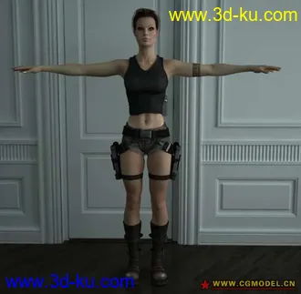 3D打印模型Lara_Croft_Bikini的图片