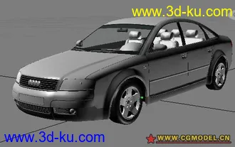 3D打印模型奥迪A6 中模的图片