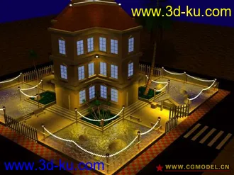 3D打印模型一个房屋的图片