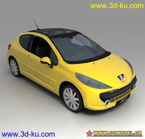 Renault_Peugeot 207模型的图片2