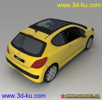 3D打印模型Renault_Peugeot 207的图片
