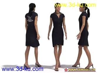 3D打印模型现代人物的图片