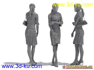 3D打印模型现代人物的图片