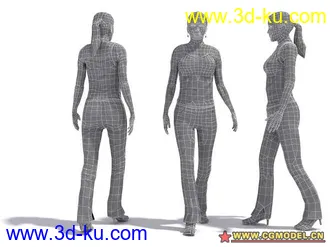 3D打印模型现代人物2的图片