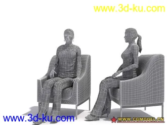 3D打印模型现代人物2的图片