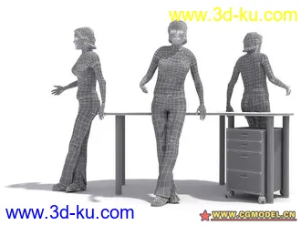 3D打印模型现代人物3的图片