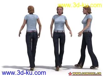 3D打印模型现代人物3的图片