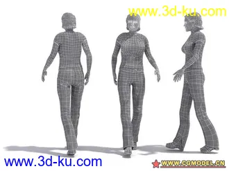3D打印模型现代人物3的图片