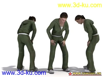 3D打印模型现代人物4的图片