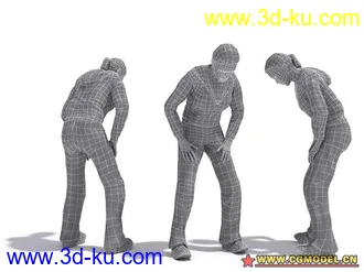 3D打印模型现代人物4的图片