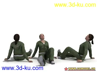 3D打印模型现代人物4的图片