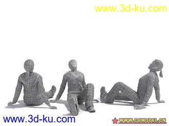3D打印模型现代人物4的图片