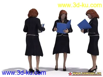 3D打印模型现代人物5的图片