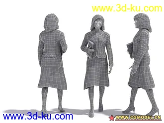 3D打印模型现代人物5的图片