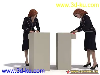 3D打印模型现代人物5的图片