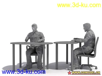 3D打印模型现代人物6的图片