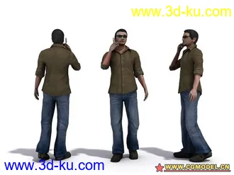 3D打印模型现代人物9的图片