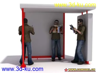 3D打印模型现代人物9的图片