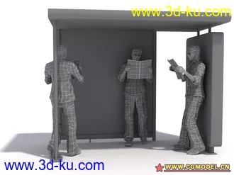 3D打印模型现代人物9的图片