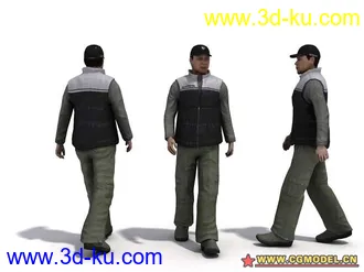 3D打印模型现代人物10的图片