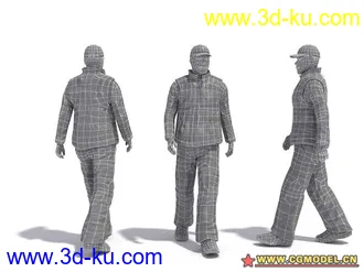 3D打印模型现代人物10的图片