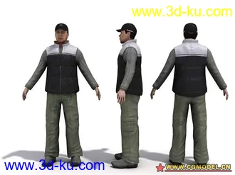 3D打印模型现代人物10的图片