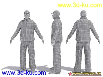 3D打印模型现代人物10的图片