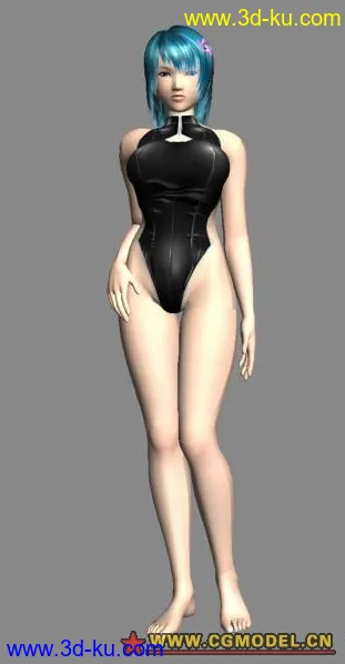 3D打印模型卡通美女的图片