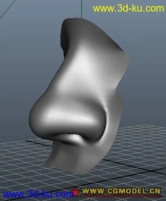 3D打印模型鼻子的图片