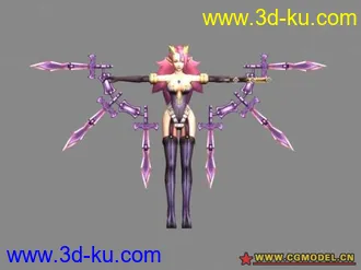 3D打印模型游戏角色的图片