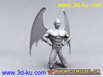 3D打印模型恶魔人的图片