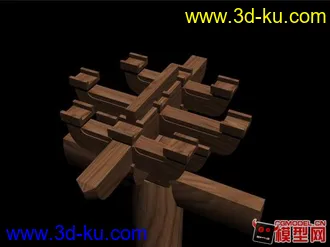 3D打印模型斗栱。。。的图片