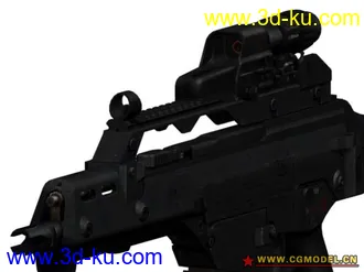 3D打印模型辐射3高清MOD武器导出.之G36C的图片